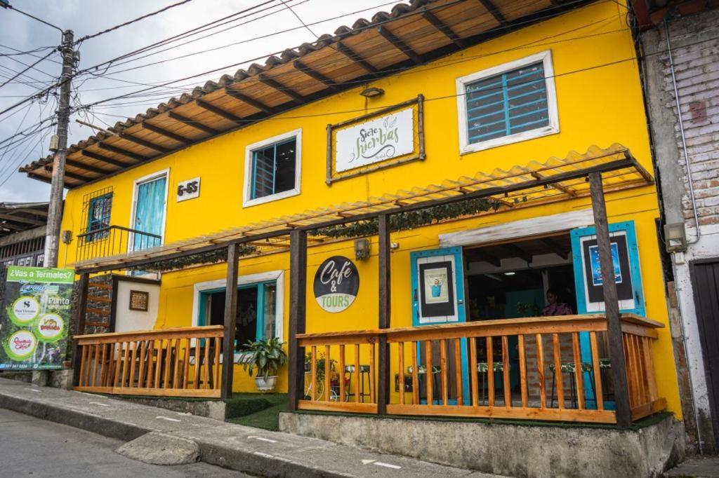 Siete Hierbas Hostal 산타 로사 데 카발 외부 사진